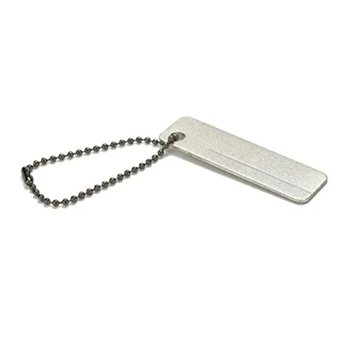 Rawisu Mini Schleifstein Diamant Schleifstein Pocket Messerschärfer Multifunktion Schärfwerkzeug Angelhakenschärfer Campingausrüstung Camping Fischen