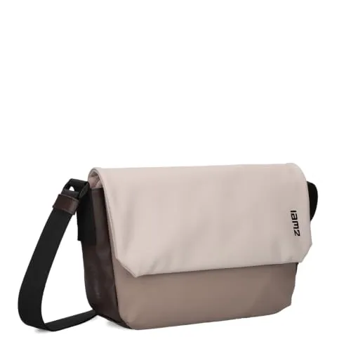 Zwei Messenger Bag Cargo, Polyurethan braun