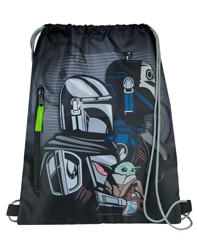 Undercover Star Wars Turnbeutel für Kinder, 38x33 cm, Schuhbeutel für Sport und Schule, ab 3 Jahre