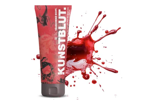 TK Gruppe Kostüm 50 ml Kunstblut - Blut - Fake Blood zum Schminken und Verkleiden