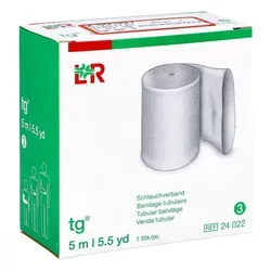 Tg Schlauchverband weiss 5 m Größe 3 24022