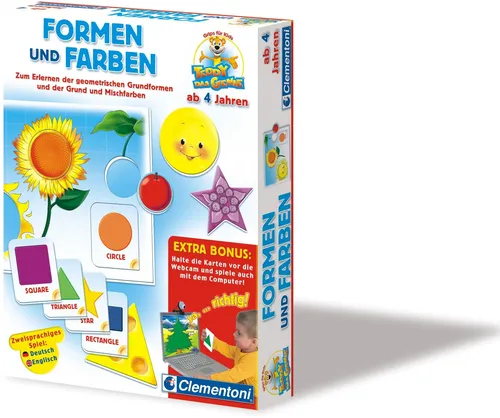 GW7122 Clementoni 69827 - Formen und Farben - 2D Neu & OVP