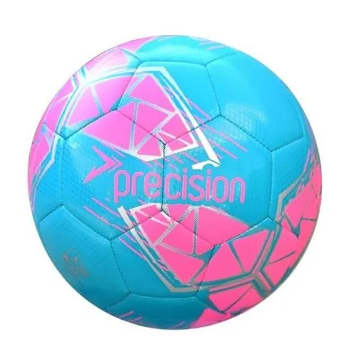 Precision Fusion Midi Size 2 Training Ball 2024 Midi (Size 2) Blue/Pink/Silver M