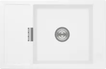 Schock Mono D-100XS-A Granitspüle mit Ablauffernbedienung - Sanitäranlagen & Zubehör - Hochwertige Cristadur Green Line Spüle aus über 99% natürlichen Materialien, reversibel und inklusive Holzschneidebrett für nachhaltigen Küchenstil.