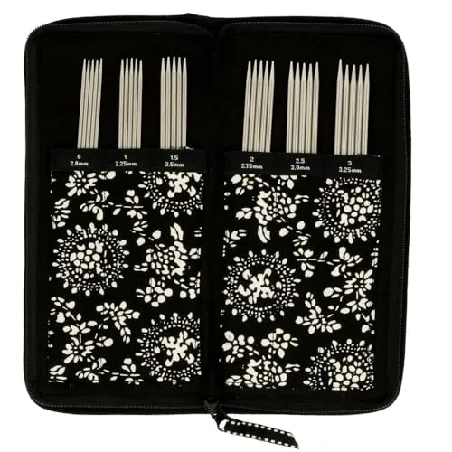 ChiaoGoo Strumpfstricknadel-Set 15cm 2,00-3,25mm - Stricknadeln für kreative Projekte, ideal für Anfänger und Fortgeschrittene. Hergestellt aus hochwertigen Materialien für maximale Langlebigkeit und vielseitige Nutzung.