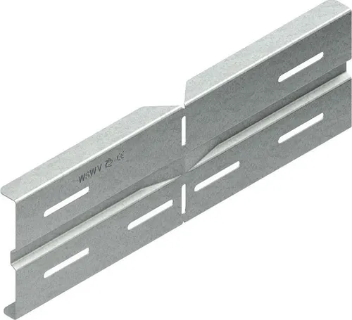 Niedax WSWV 150 Winkelverbinder - Winkelverbinder für horizontale Kabelverbindungen, aus feuerverzinktem Stahl, ideal für Weitspannkabelrinnen und -leiter mit 150 mm Kantenhöhe.