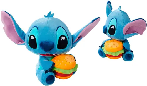 Simba Disney Stitch mit Burger, 25cm von Simba
