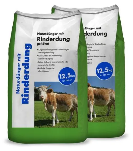 Hamann Naturdünger mit Rinderdung 25 kg in weiß von Hamann