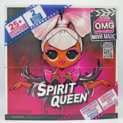 L.O.L. Surprise! O.M.G. Movie Magic SPIRIT QUEEN Puppe - Puppen & -Spielsets, mit 25 Überraschungen und 2 Outfits für grenzenlosen Spielspaß und kreative Abenteuer!