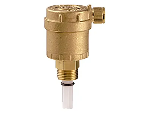 Giacomini R88IY003 Automatischer Schwimmerentlüfter mit Rückhalteventil 1/2