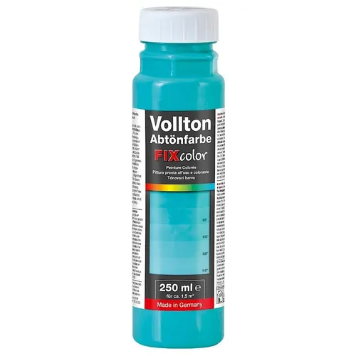 FIXcolor Abtönfarbe Mint 250ml Volltonfarbe
