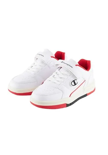 Champion RD18 HERITAGE B GS Sneaker - Sportliche Sneaker in WHT/CRD/WKK/NBK, ideal für den Alltag. Mit Klettverschluss für einfaches An- und Ausziehen, perfekt für aktive Kinder.