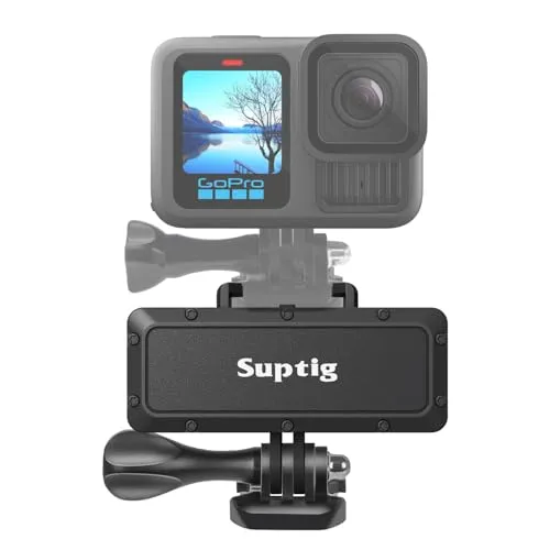Suptig Tragbares Ladegerät, Akku Pack Power Bank, kompatibel für GoPro Hero 13, Hero 12, Hero 11, Hero 10, Hero 9 8 7 6 5 4 3 3+, Hero Session, DJI Osmo, Insta 360 Action Kamera