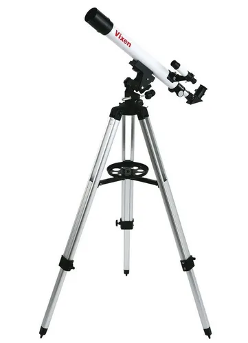Vixen Teleskop Vixen Space Eye 50/600 AZ1 Set - Teleskop-Set für den preiswerten Einstieg in die Astronomie. Ideal für Mond- und Planetenbeobachtungen, mit stabilem, höhenverstellbarem Stativ und umfangreichem Zubehör.