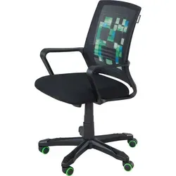 roba Minecraft Gaming-Stuhl - Ergonomischer Bürostuhl für Gamer, 360-Grad-Drehfunktion und stufenlos höhenverstellbar für optimalen Sitzkomfort und Wirbelsäulenentlastung.