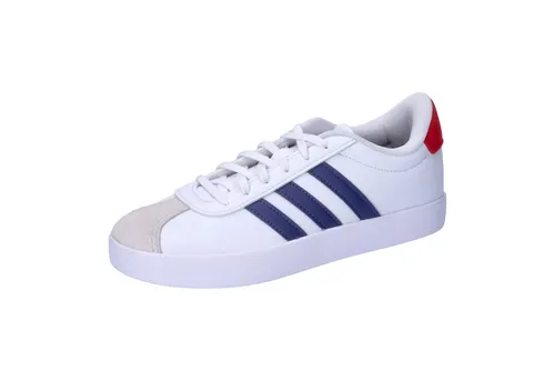 adidas Kinder Sneaker VL Court 3.0 K - Sneaker für Kinder, inspiriert von klassischen Skateschuhen. Strapazierfähiges Obermaterial und abriebfeste Gummiaußensohle bieten perfekten Komfort und Traktion für jeden Tag.