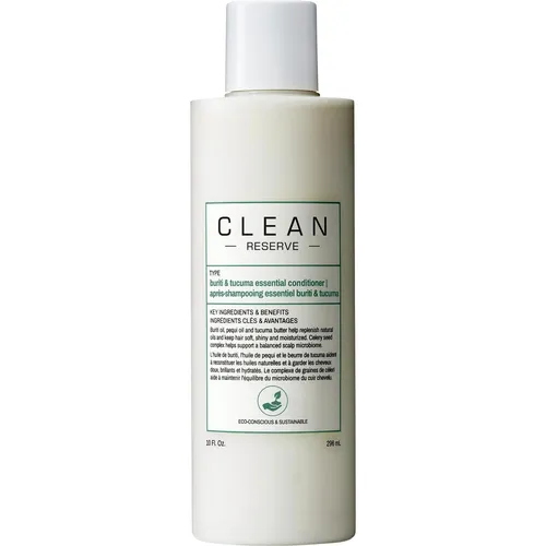 Clean Reserve Buriti & Tucuma Hair Conditioner 296 ml - Feuchtigkeitsspendender Haarconditioner mit Buriti- und Tucuma-Öl für geschmeidiges und gesundes Haar, ideal für pflegebedürftiges Haar.