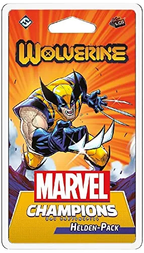 Fantasy Flight Games, Marvel Champions: LCG – Wolverine, Helden-Erweiterung, Expertenspiel, Kartenspiel, 1-4 Spieler, Ab 12+ Jahren, 45-90 Minuten, Deutsch, Mehrfarbig, Bunt