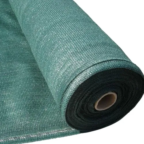 Masgard® Schattiergewebe 150 g/m² Verschiedene Abmessungen (Schattierwert ca. 90%) Sonnenschutz Sichtschutz Windschutz Zaunblende (1,80 m x 10,00 m = 18 m² (gefaltet), Grün)