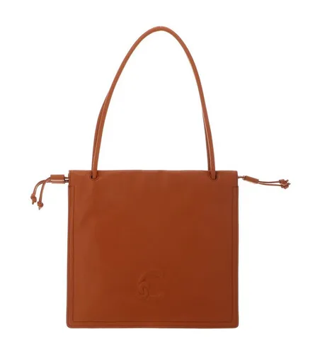 COCCINELLE Schultertasche Handbag aus echtem Rindsleder in Braun - Elegante Schultertasche aus 100% echtem Rindsleder, ideal für den Alltag. Mit praktischem Magnetverschluss und zwei Griffen für angenehmen Tragekomfort.