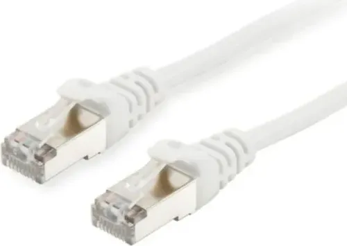 Patchkabel equip RJ45 S/FTP Cat6 10,00m wei? (SSTP) PIMF HF