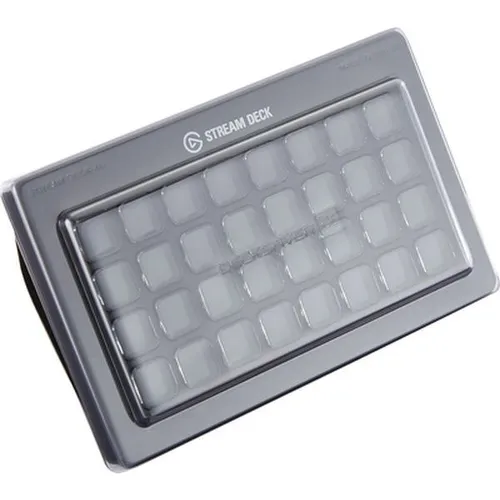 Decksaver Elgato Stream Deck XL - Schutzhülle - Zubehör für Steam Machines; schützt dein Elgato Stream Deck XL vor Staub, Schmutz und Flüssigkeiten mit einer robusten Polycarbonat-Oberfläche.