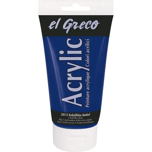 KREUL el Greco Acrylic Kobaltblau dunkel 150 ml Tube
