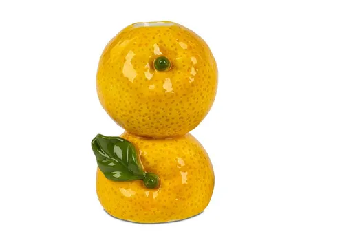 formano Dekovase Obstgarten, Farbe: Gelb, Motiv: Orangen in gelb von formano