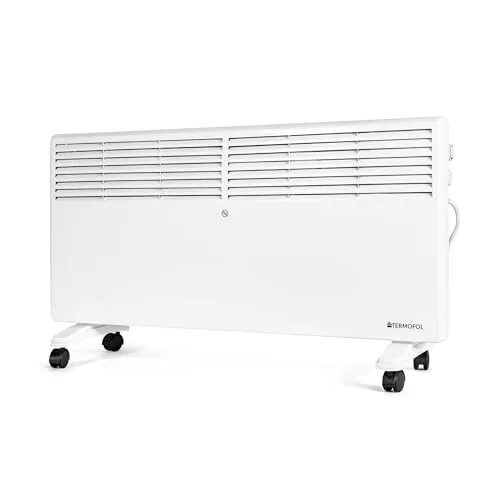 Termofol TF-MH Konvektor Heizung – Elektroheizung - Heizung Elektrisch – Elektroheizkörper - Elektroheizung Energiesparend - Heizkörper Elektrisch - Electric Heater - 2500W - 90x42 cm - Weiß