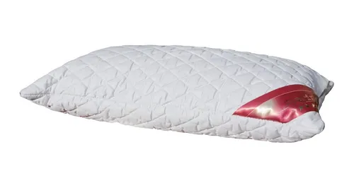 Garanta Kopfkissen Merino Schafschurwolle Kissen 40x80cm Kopfkissen Wollkissen Naturkisse, Bezug: 100% Baumwolle, Kopfkissen, Rückenschläfer, Seitenschläfer