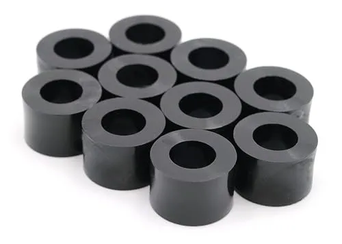 Design61 10x Distanzstücke Distanzhülsen Unterlegscheiben L 16 mm x Ø 15/8,2 mm M8 Rund HD-Polyethylen