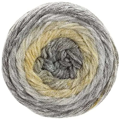 Lana Grossa Amoroso 008 Gelb/Orange/Apricot/Senf/Grau 100g