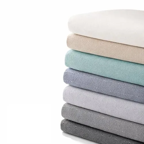 Textil-home Bettüberwurf, Mehrzweck/Plaid 230 x 285cm Dante - Eignet Sich als Sofaüberwurf und auch als Tagesdecke. Farbe Schwarz