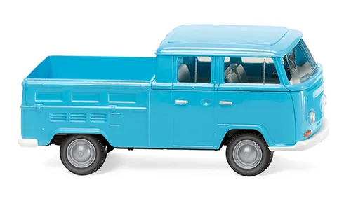 Wiking 031404 H0 VW T2 Doppelkabine - eisblau von WIKING