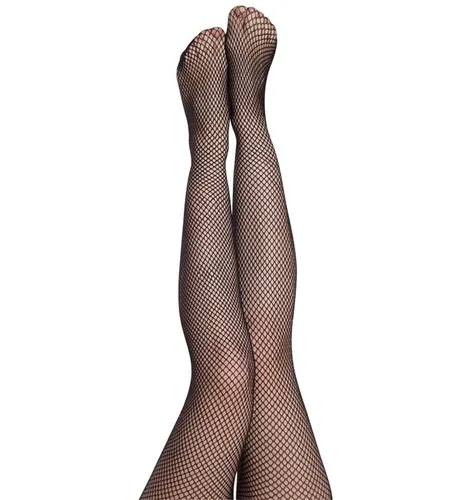 Nylon Netzstrumpfhose Strumpfhose Schwarz Netz Karneval Fasching Party Cosplay