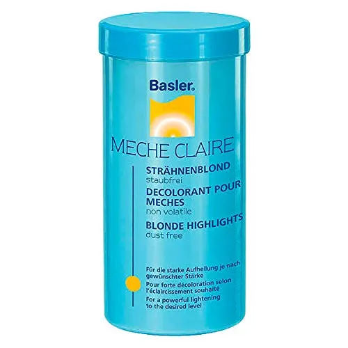 Basler Mèche-claire Strähnenblond – staubfrei Dose 400 g | Blondierungspulver | Blondierpulver