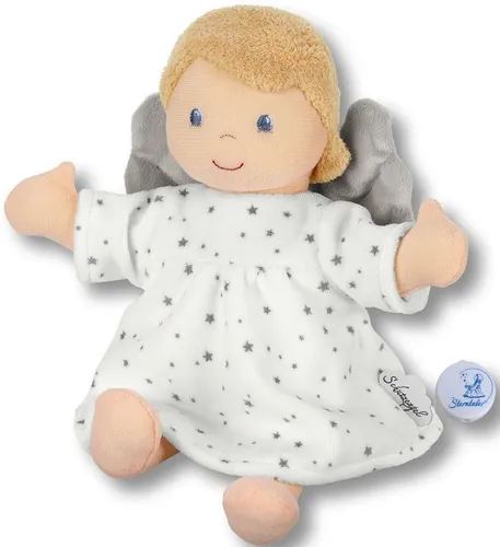 Sterntaler® Spieluhr Schutzengel L, ecru - Spieluhr mit herausnehmbarem Spielwerk, ideal ab Geburt, inklusive Geschenkbox – zaubert beruhigende Melodien für süße Träume.
