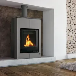 Aquaflam Vario Saporo Basic Wasserführender Kaminofen Grey 11/5 kW