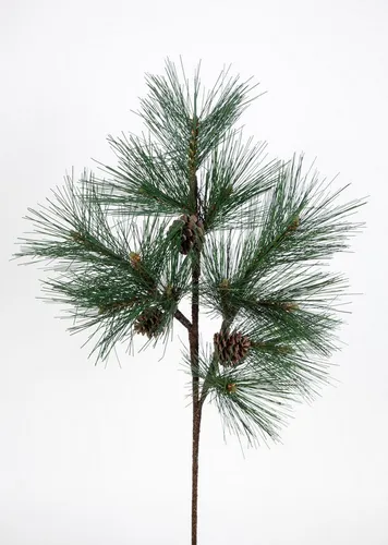 Kunstzweig Großer Kiefernzweig 72cm DP künstlicher Tannenzweig künstliche Kiefer, Seidenblumen Roß, Höhe 72 cm