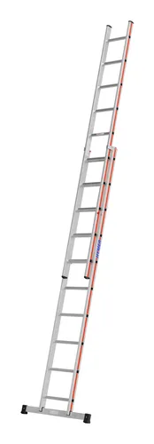 Hymer Schiebeleiter zweiteilig 2 x 10 Sprossen AH 5,24m von HYMER