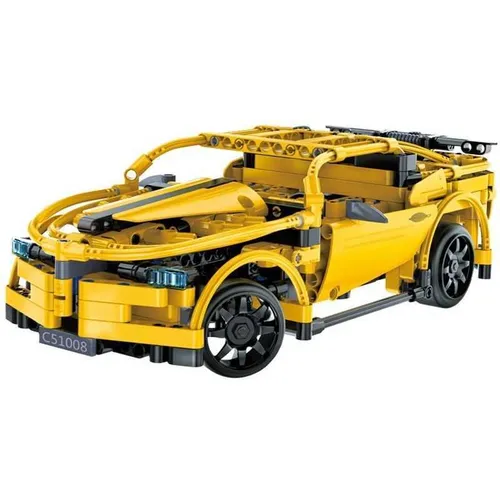 Deqube Sport Car Rc Bauspiel 419 Stücke Mehrfarbig Mehrfarbig One Size