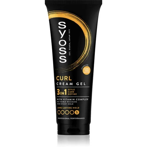 Syoss Curl Cream Gel Stylingcreme 250 ml