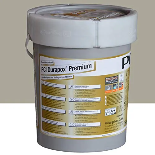 PCI Durapox Premium Reaktionsharz-Mörtel (5 kg, Sandgrau)