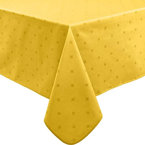 Erwin Müller abwaschbare Tischdecke Neuss im Rautendesign, 130x170 cm - Tischdecken für drinnen und geschützte Outdoor-Bereiche, acrylversiegeltes Gewebe für einfache Fleckenentfernung und wasserundurchlässig.