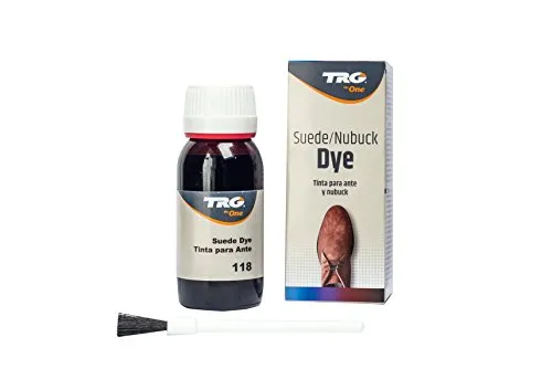 TRG The One Suede Dye, Durchdringende Tinte für Wildleder, Schwarz (118 Black), 50 ml