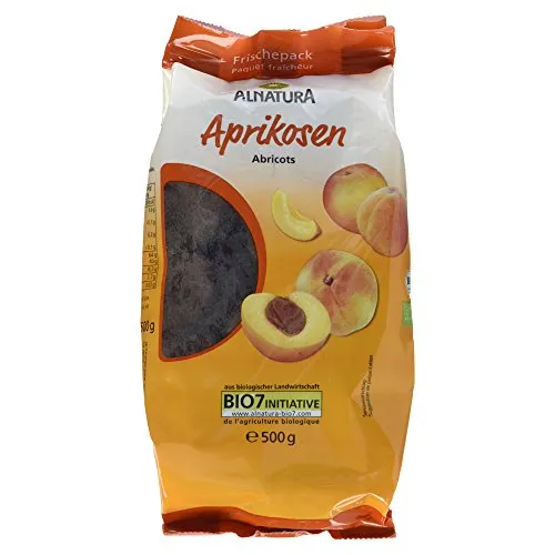 Alnatura Bio Aprikosen getrocknet ohne Stein, 500g
