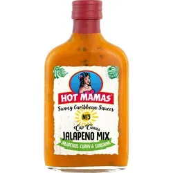 HOT MAMAS Saucen, Hot Mamas Cap Canas Jalapeno Mix Sauce angenehme Schärfe 195ml
