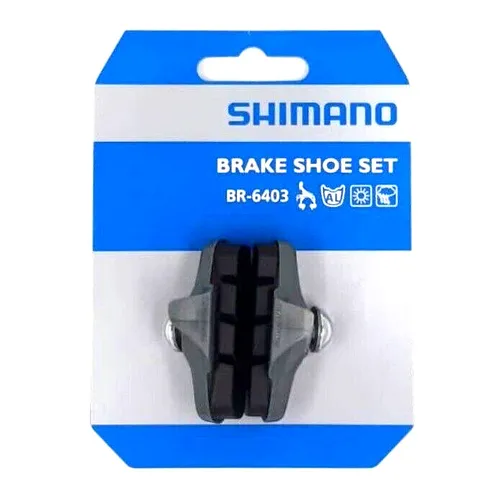 Shimano BR-6403 Rennrad-Bremsschuhe / Bremsbeläge für Alufelgen Ultegra 1 Paar