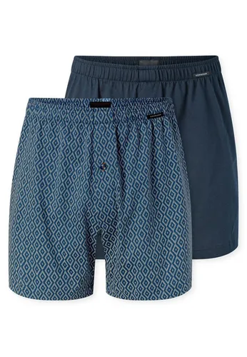 Schiesser Herren 2 Pack Boxershorts Jersey - Bequeme Baumwoll-Shorts - Hochwertige Schiesser Herren Boxershorts im 2er Pack aus weichem Jersey für optimalen Tragekomfort. Ideal für den täglichen Gebrauch und vielseitig kombinierbar.