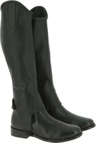 NORTON „STRETCH GRAINÉ“ MINI CHAPS, Farbe: schwarz, Wade:M von Ekkia